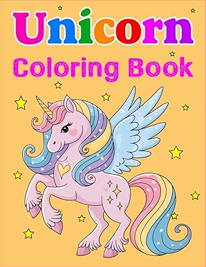 UNICORN COLORING BOOK: "50 Magical Unicorns to Color"